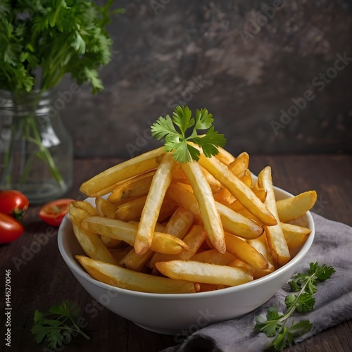 french fries in a bowl