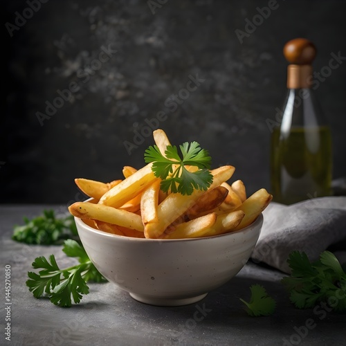 french fries in a bowl