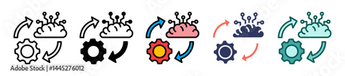 Ai Integration multiple icon
