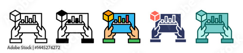 Increase Productivity multiple icon