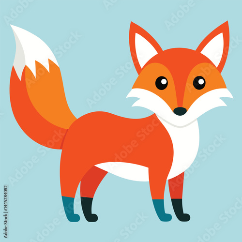 Maned Wolf (Cub) vector illustration	