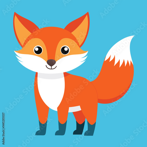 Maned Wolf (Cub) vector illustration	