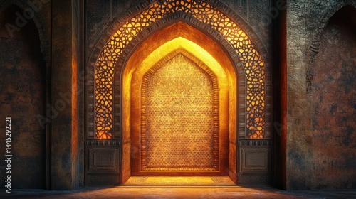 Ornate Islamic Archway