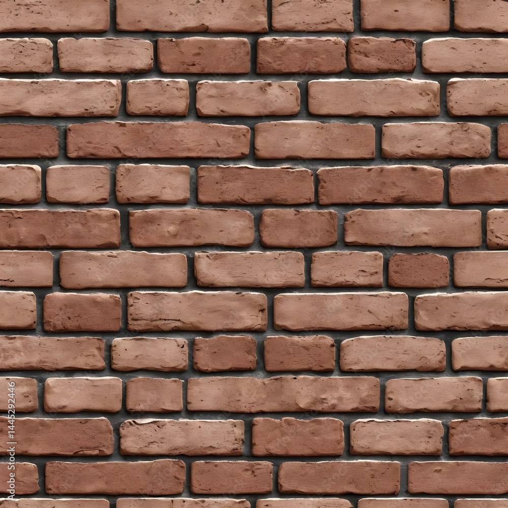 Obraz premium Seamless Red Brick Wall Texture