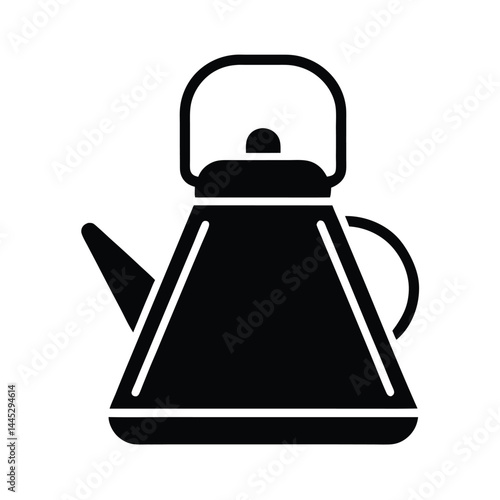 Camp Kettle Icon Vector Illustration