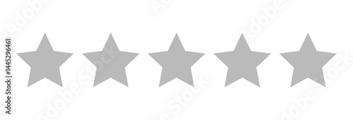 Vector star rating icons for feedback and reviews. Includes 1 to 5 stars, half stars, filled and outlined styles. Perfect for UI/UX, product ratings, reviews, and feedback systems.