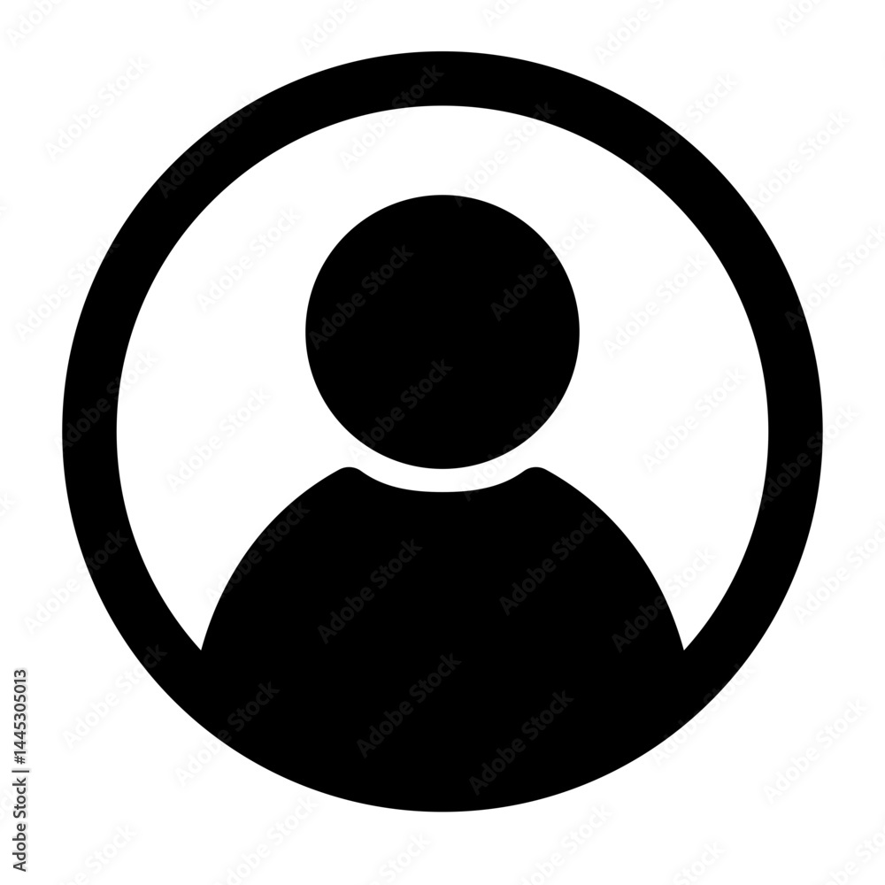 User icon in flat style, Person icon, User icon for web site, User icon vector illustration User icon in flat style, Person icon, User icon for web site, User icon vector illustration