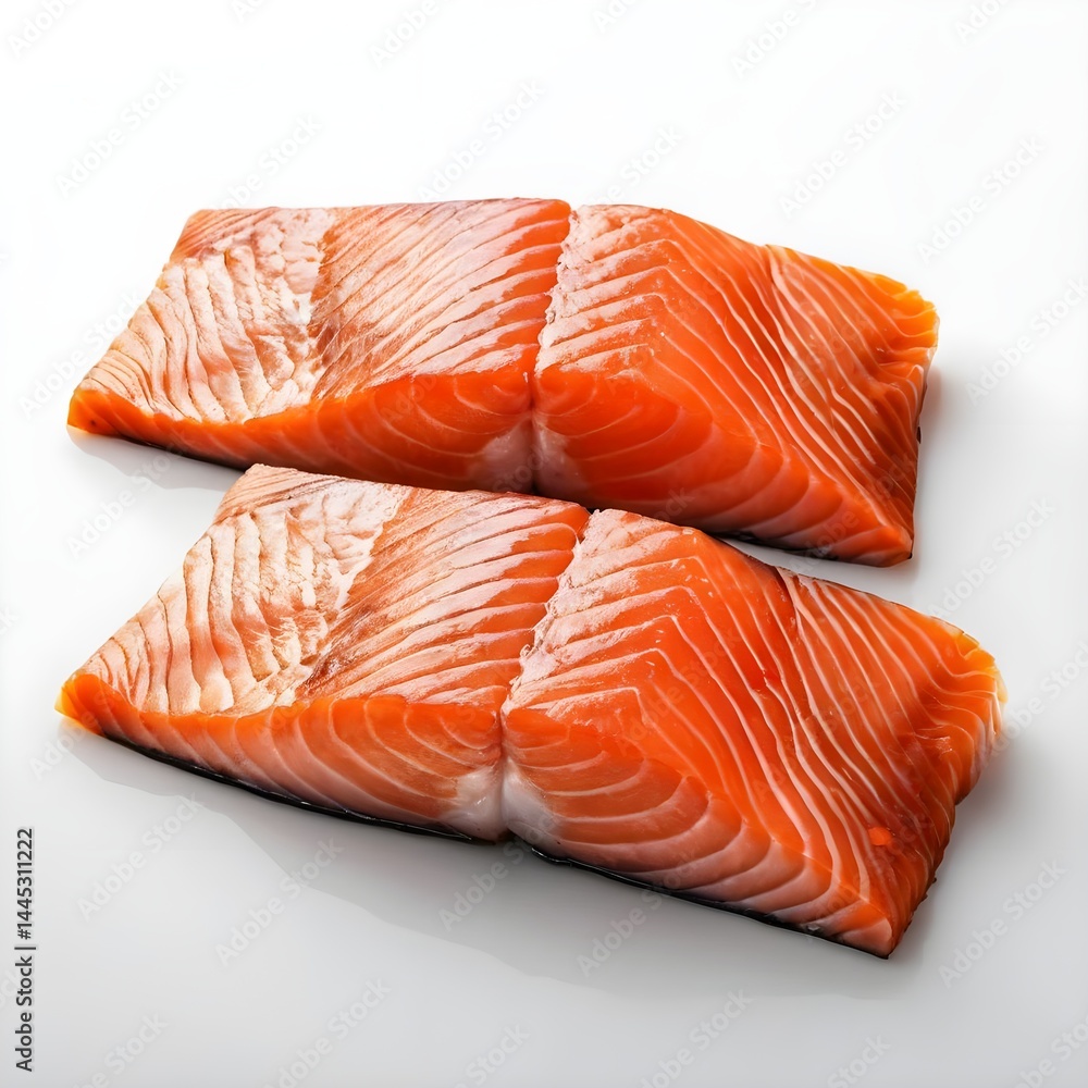 Fresh Raw Salmon Fillet Fresh Raw Salmon Fillet
