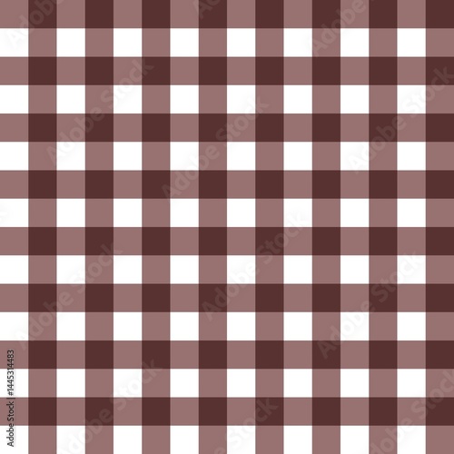 brown plaid