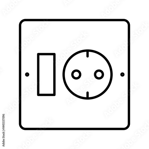 socket line icon