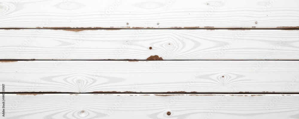 Distressed white wood planks, showing grain & texture, rustic wood, paneling
