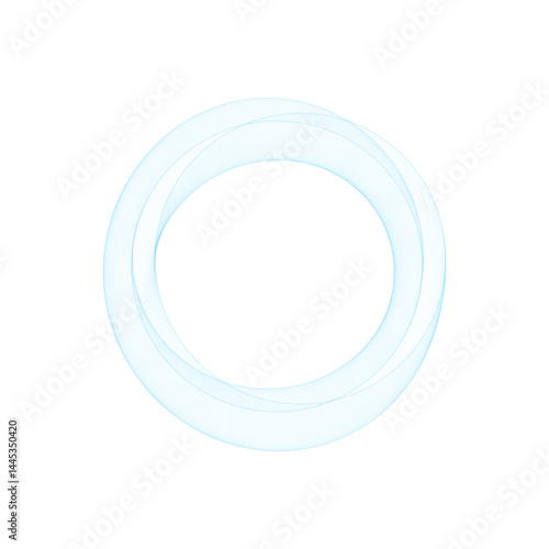 Abstract background with blue circles. Eps 10