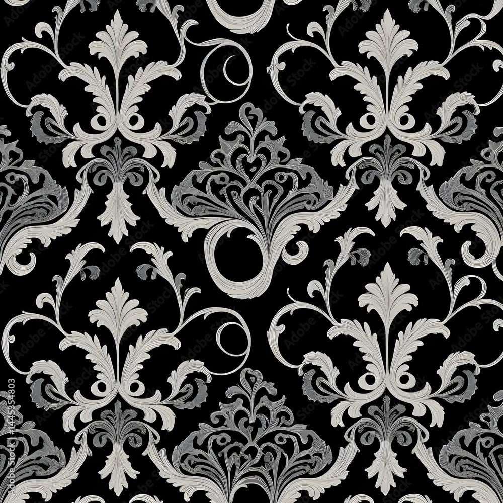 Elegant Damask Pattern Elegant Damask Pattern