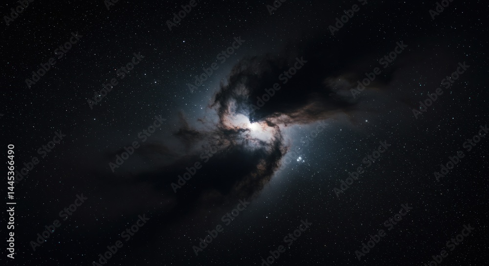 Fototapeta premium Space Nebula Illustration