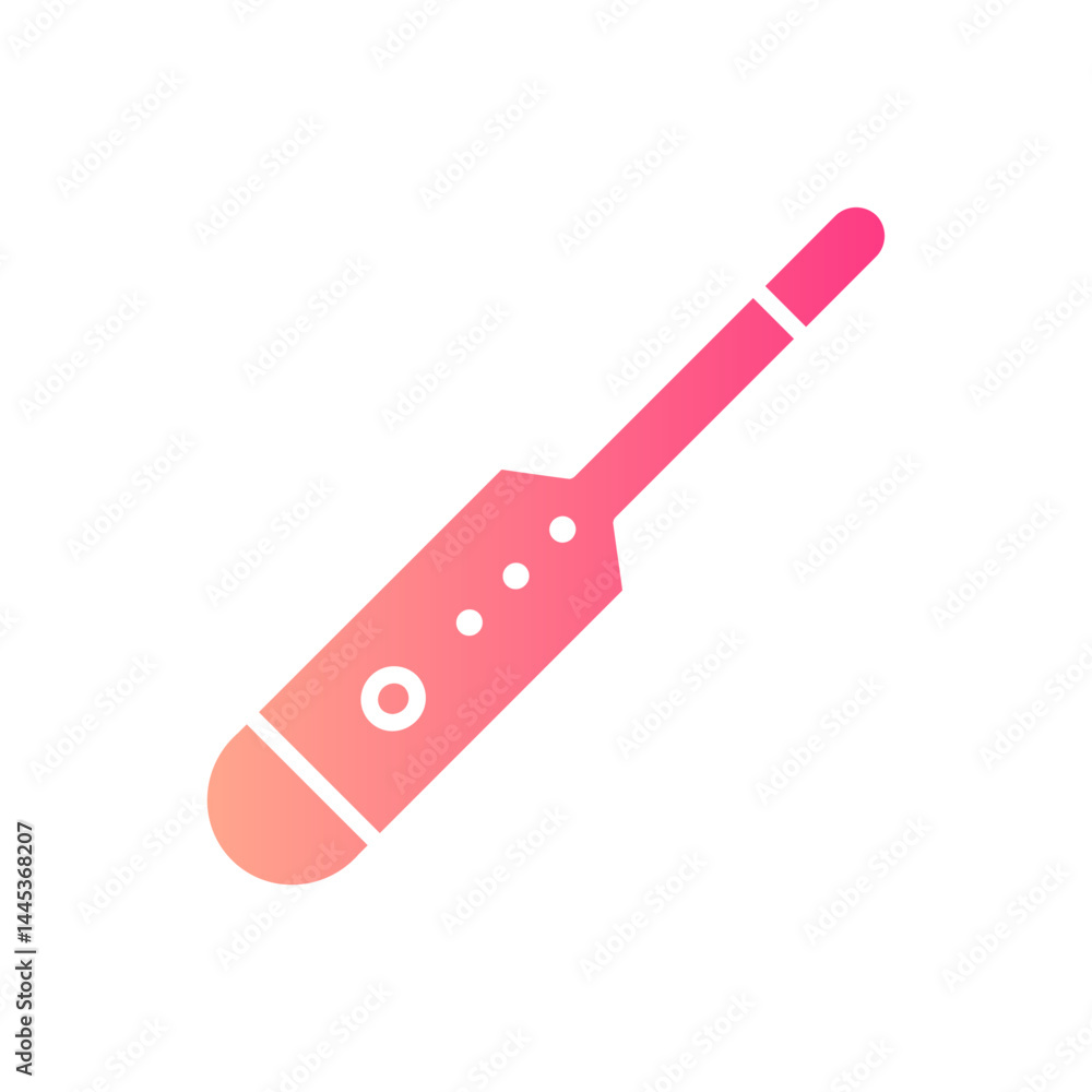 thermometer gradient icon