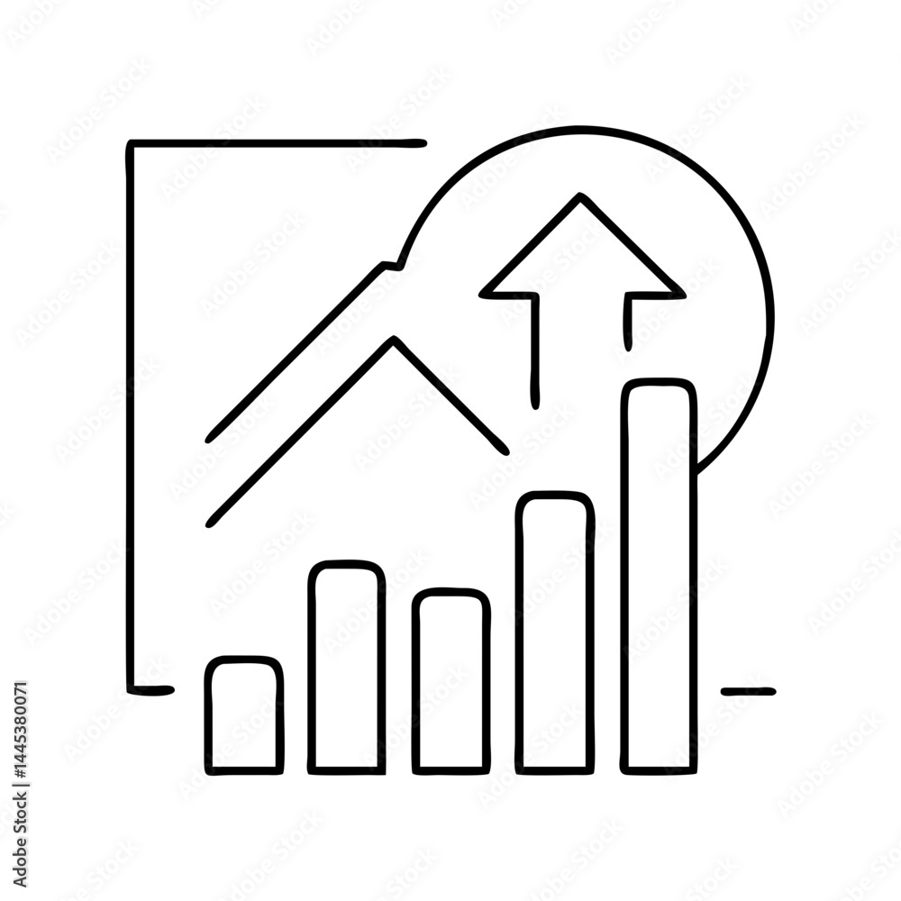 arrow up growth icon, arrow up growth line art - simple line art of arrow up growth, perfect for arrow up growth logos and icons arrow up growth icon, arrow up growth line art - simple line art of arrow up growth, perfect for arrow up growth logos and icons