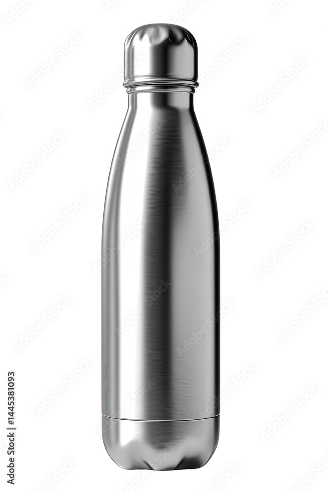 Sleek Stainless Steel Water Bottle with Matte Finish for Travel Use Sleek Stainless Steel Water Bottle with Matte Finish for Travel Use