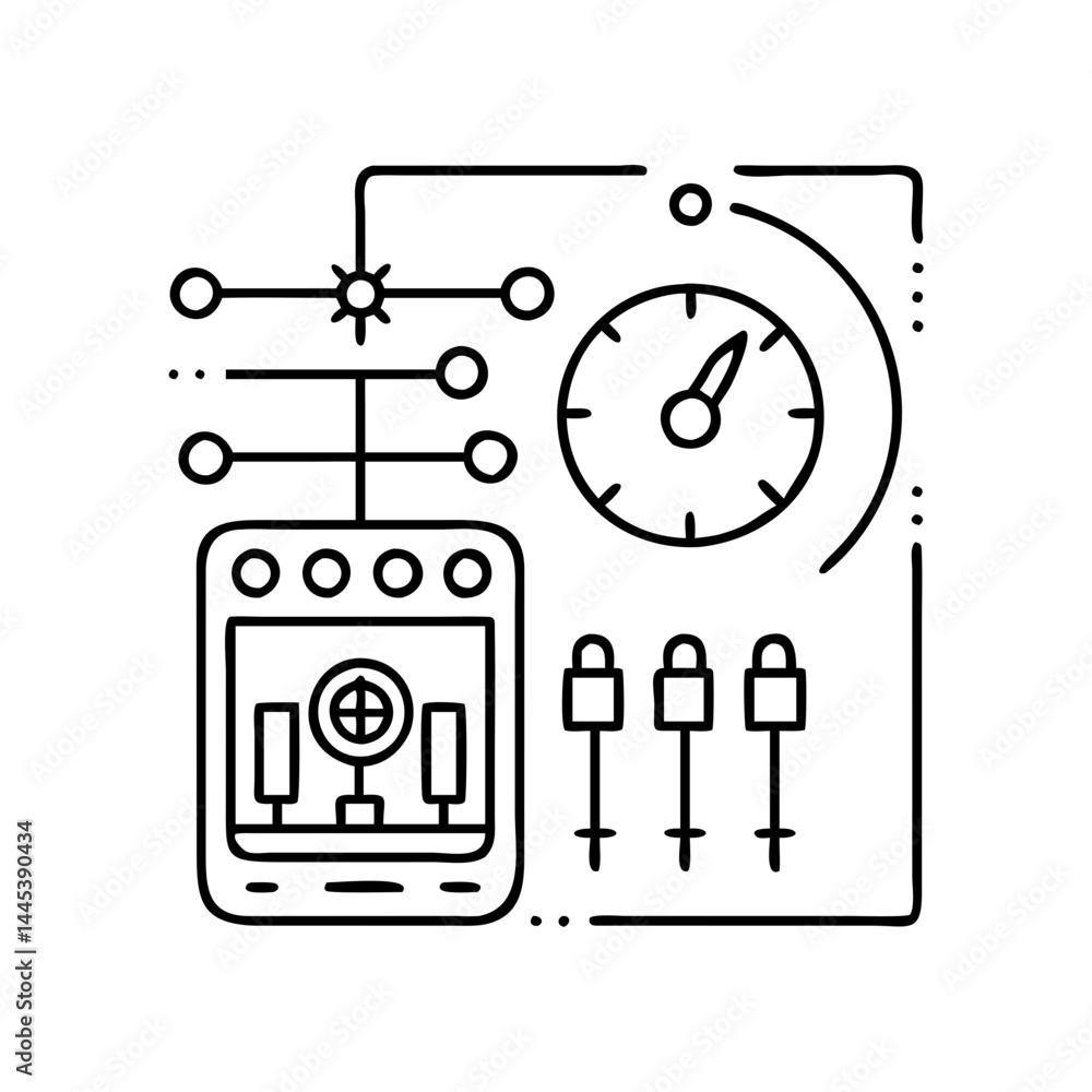 control measures icon, control measures line art - simple line art of control measures, perfect for control measures logos and icons control measures icon, control measures line art - simple line art of control measures, perfect for control measures logos and icons