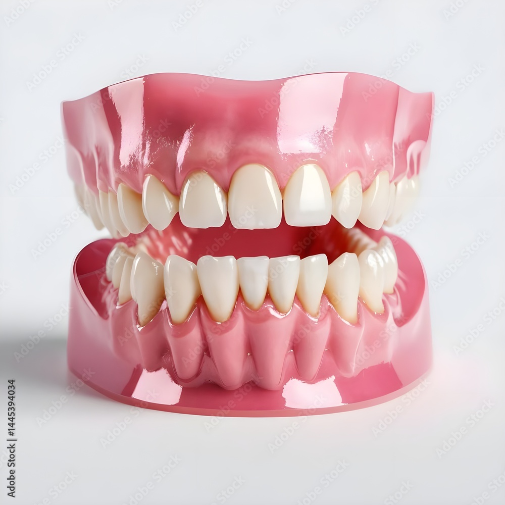 Obraz premium Healthy Human Teeth Model