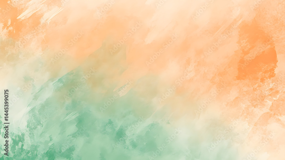 Fototapeta premium Blurred background earthy colors light orange and