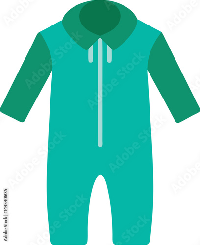 onesie outfit vector clipart
