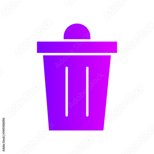 deletegarbage gradient icon