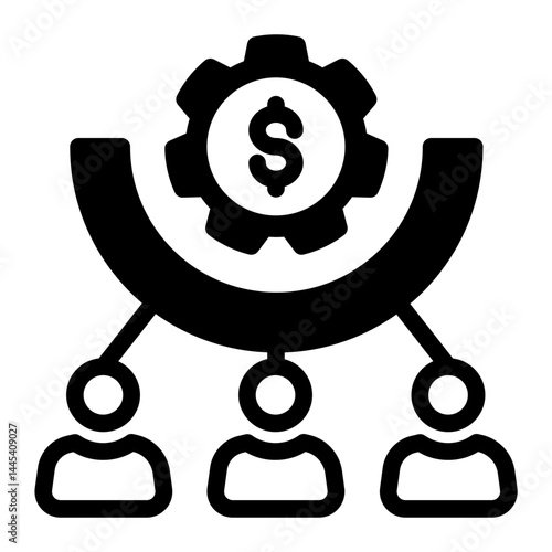 This is Contribution icon from the Asset Management icon collection with an Mixed style