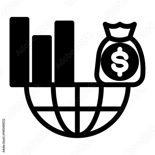 This is Global Economy icon from the Asset Management icon collection with an Mixed style
