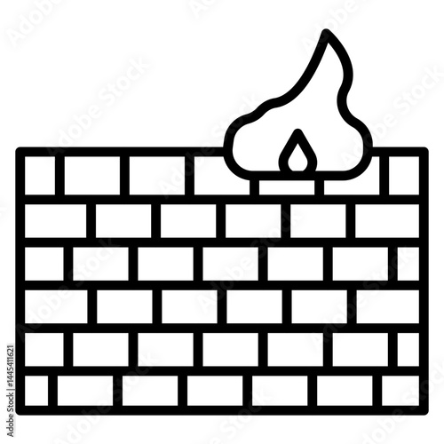 Firewall Icon
