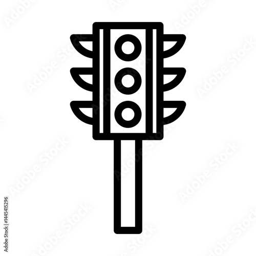 TrafficLight line icon