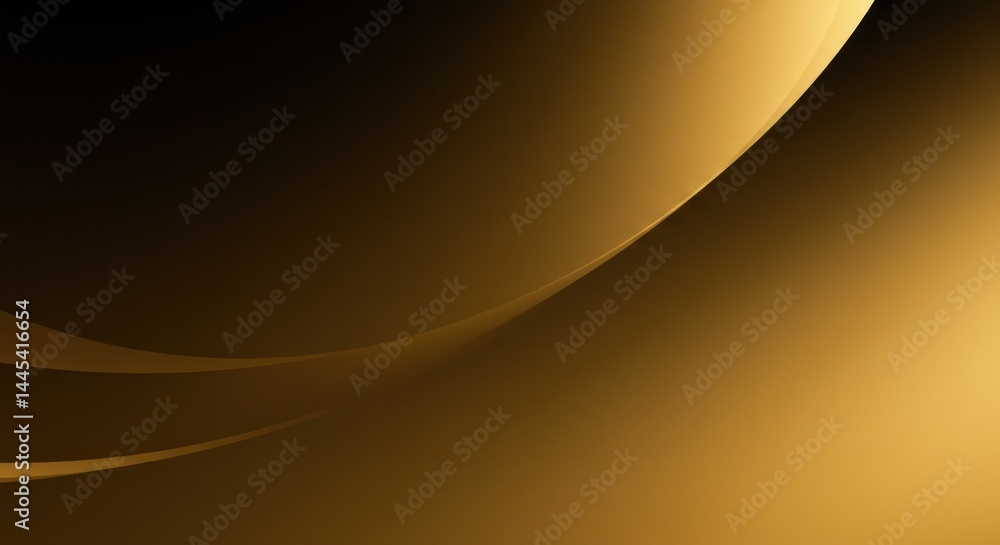 Fototapeta premium Abstract golden background illustration
