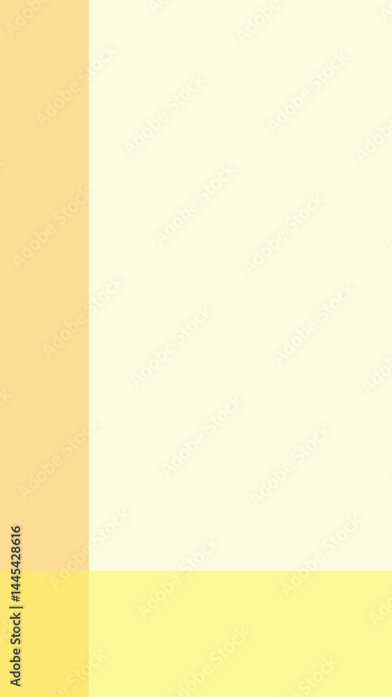 Fototapeta premium 黄色とオレンジのラインフレーム