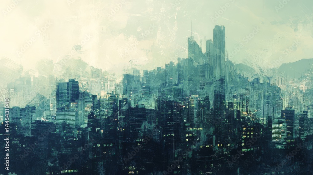 Fototapeta premium Rio city vista.