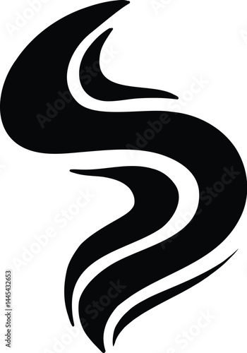 Aromas vaporize icon. Smells vector line icon, hot aroma, stink or cooking steam symbols, smelling or vapor, smoking or odors sign on white background