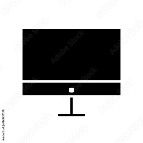 monitor glyph icon