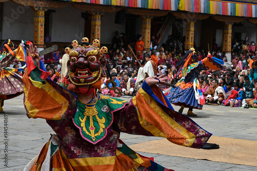 tshechu punakha festival in bhutan