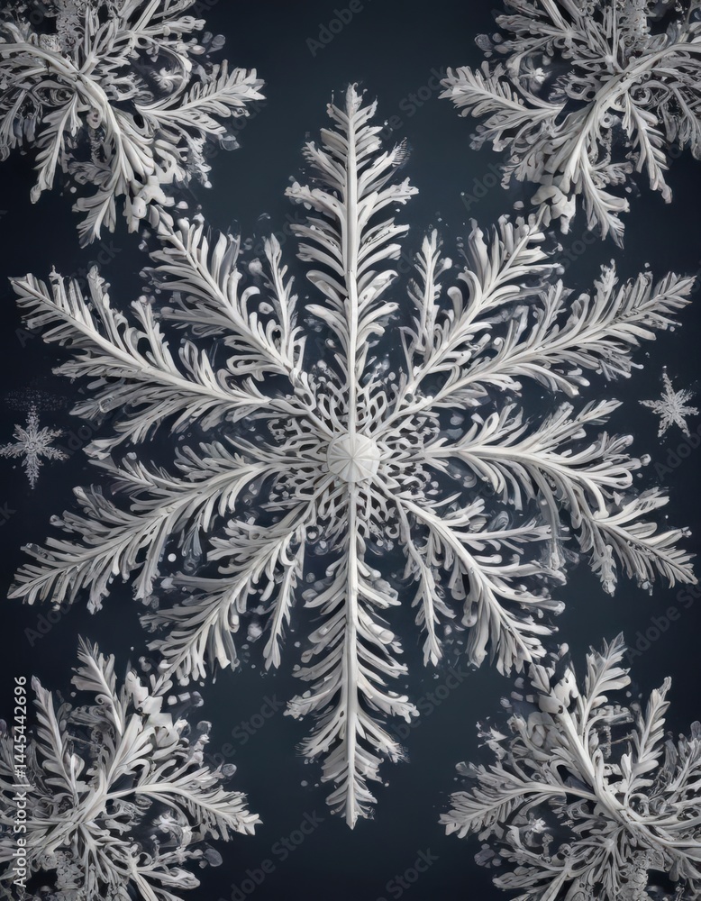 Intricate snowflake border, vector illustration Perfect for festive designs , digital, christmas, merry christmas Intricate snowflake border, vector illustration Perfect for festive designs , digital, christmas, merry christmas