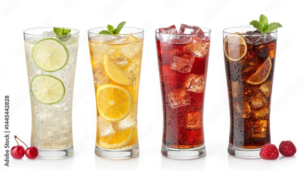 Tropical Cocktail Collection Vibrant Summer Refreshments