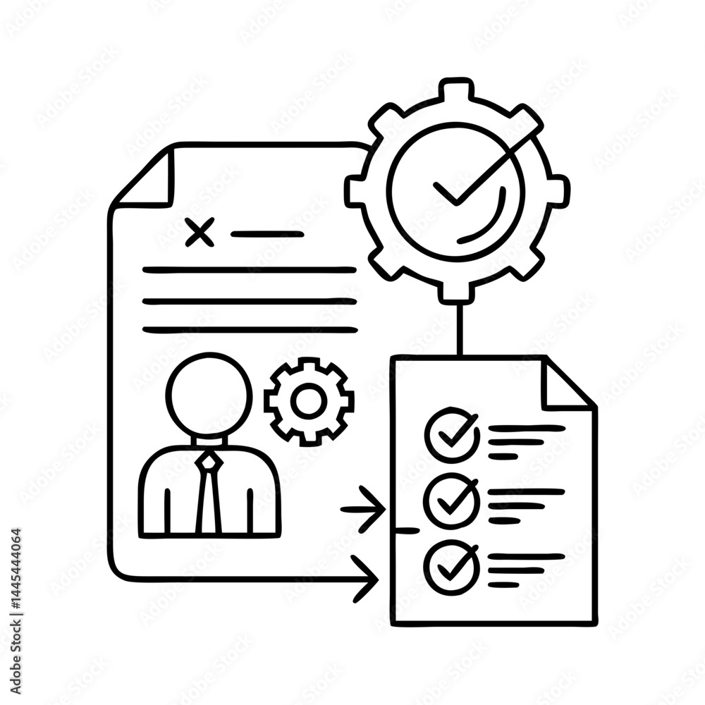 project management icon, project management line art - simple line art of project management, perfect for project management logos and icons project management icon, project management line art - simple line art of project management, perfect for project management logos and icons