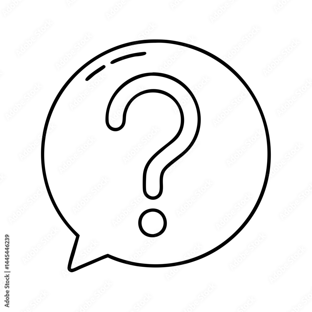 question mark icon, question mark line art - simple line art of question mark, perfect for question mark logos and icons question mark icon, question mark line art - simple line art of question mark, perfect for question mark logos and icons