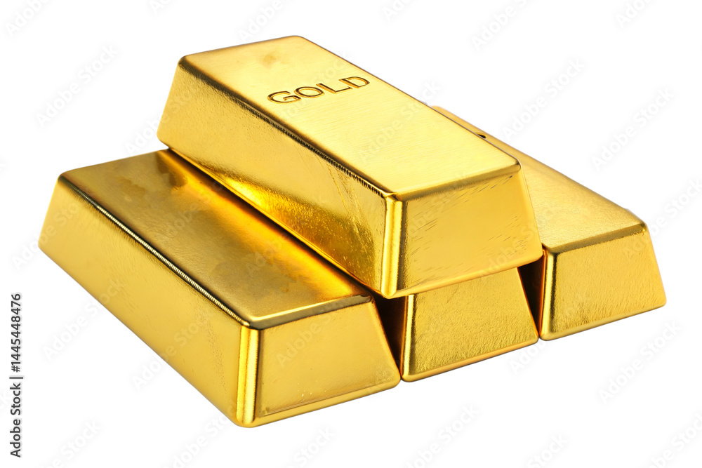 gold bars isolated on transparent background. Stack of Gold Bullion Bars Against a White Background gold bars isolated on transparent background. Stack of Gold Bullion Bars Against a White Background