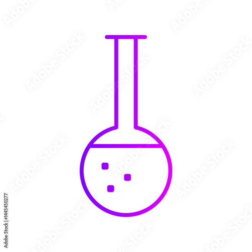 erlenmeyer gradient icon