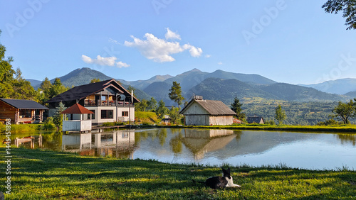 romania country side house