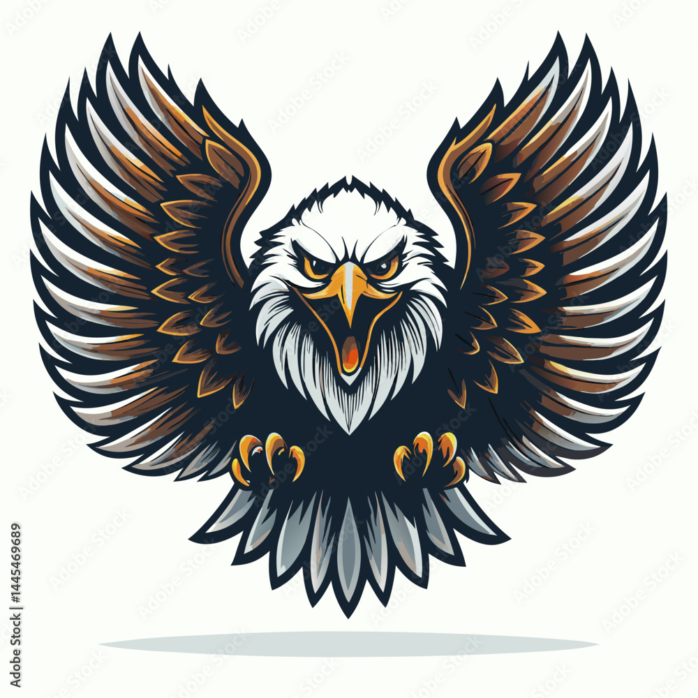 Obraz premium bird logo vector