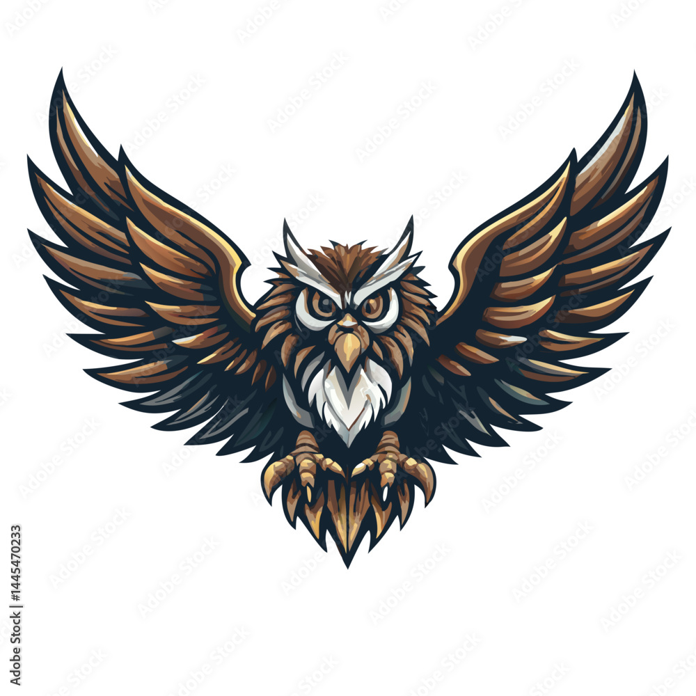 Obraz premium bird logo vector