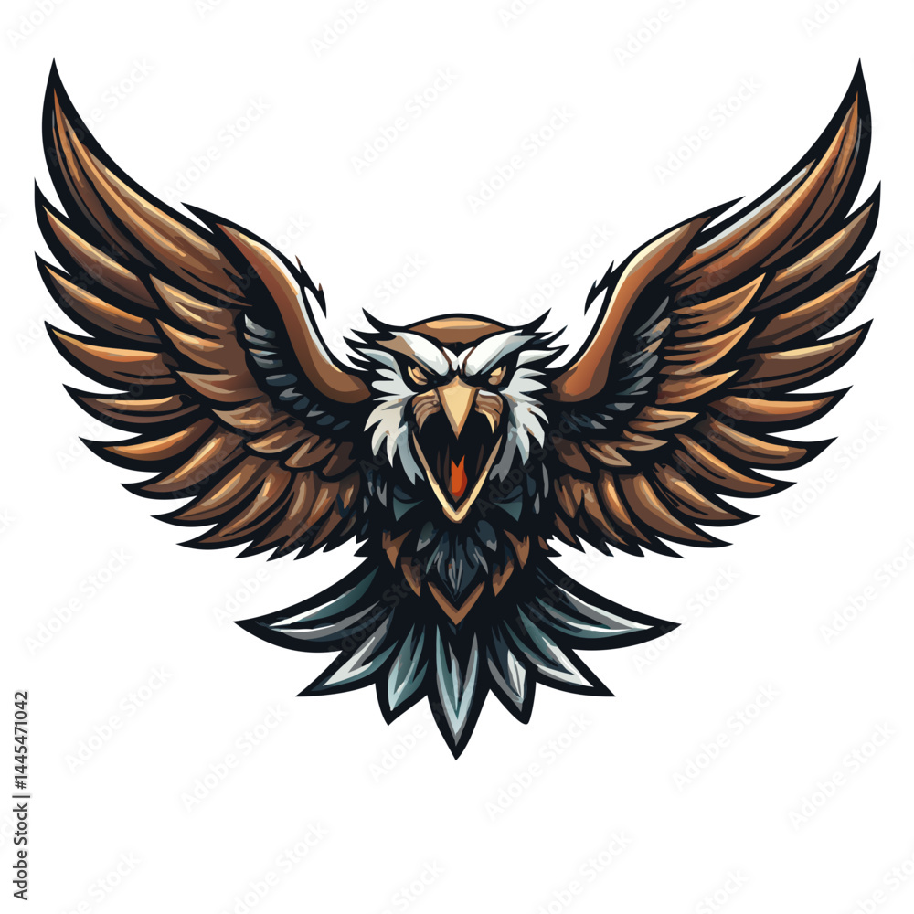 Obraz premium bird logo vector