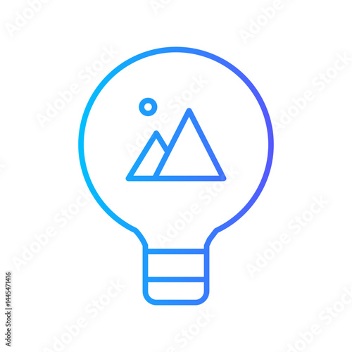 idea gradient icon
