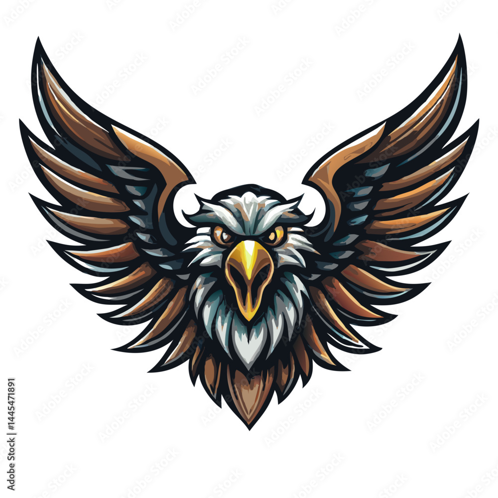 Obraz premium bird logo vector