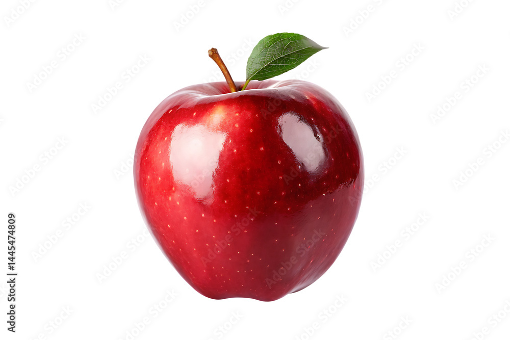 a red apple on isolated on white background PNG a red apple on isolated on white background PNG