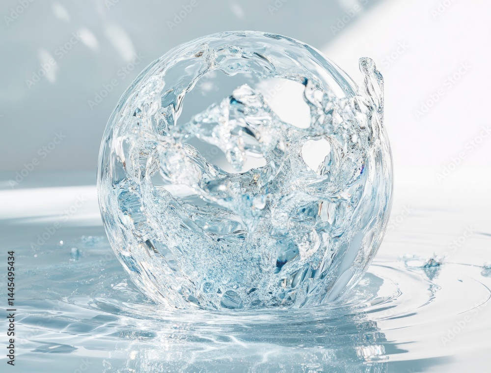 Water Globe Ripple Water Globe Ripple